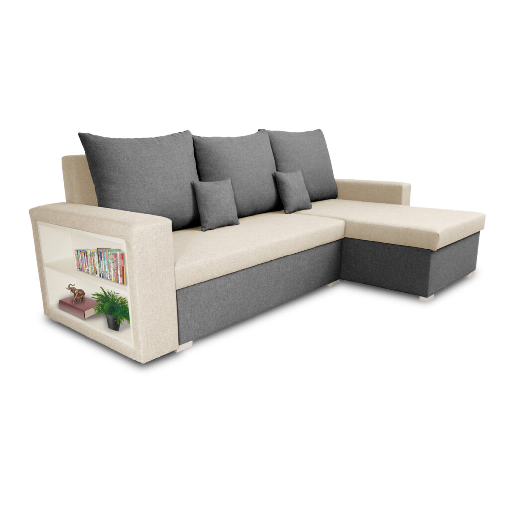 Krémová/světle šedá