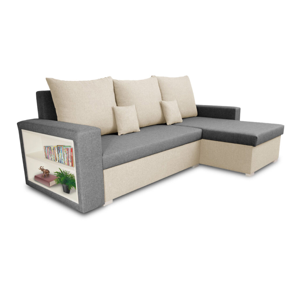 Světle šedá/krémová