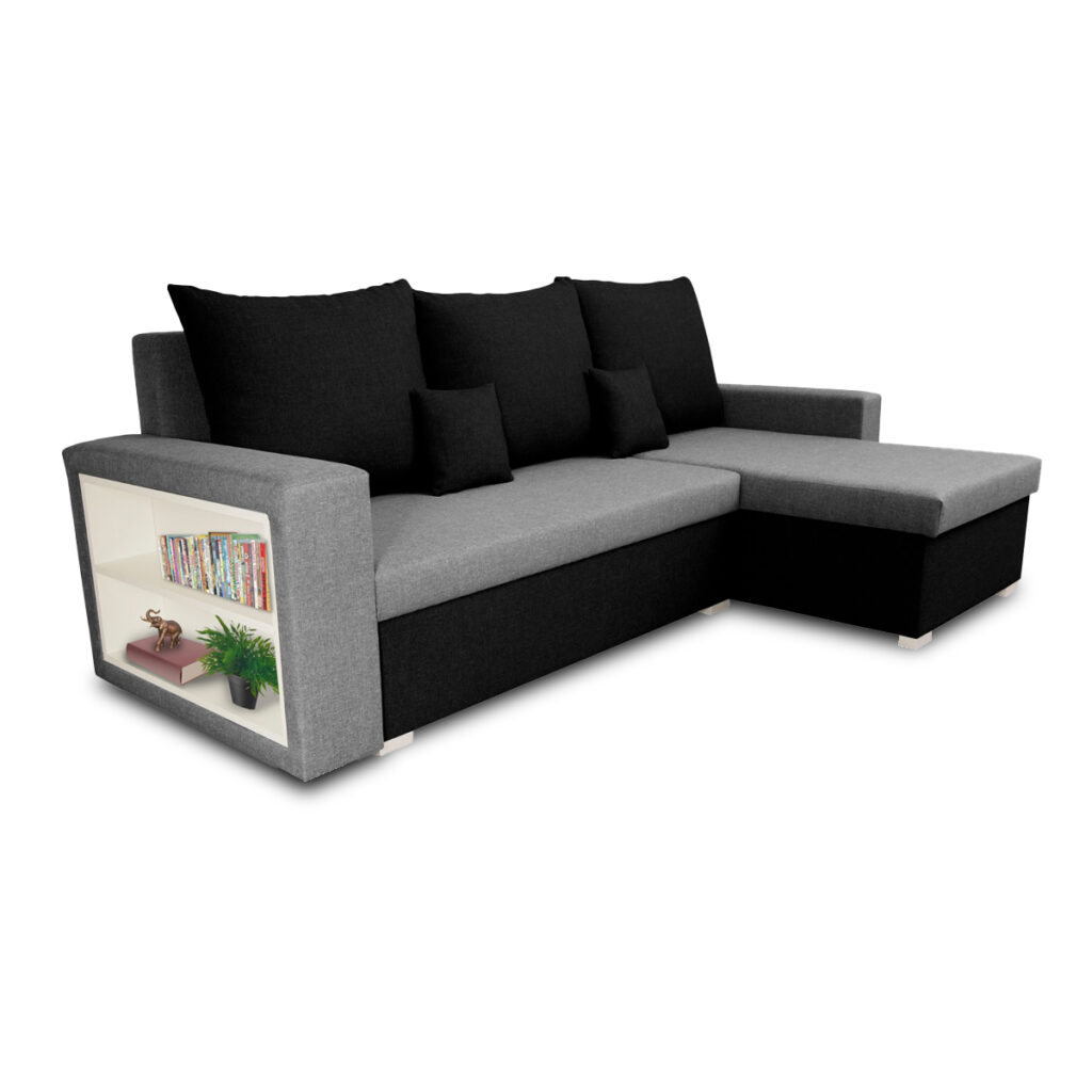 Světle šedá/černá