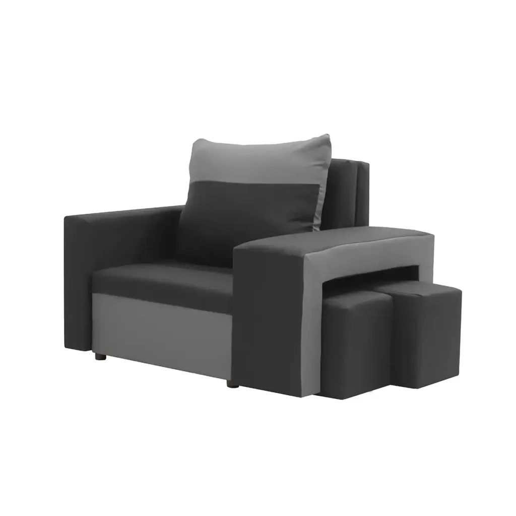 Tmavě šedá/světle šedá