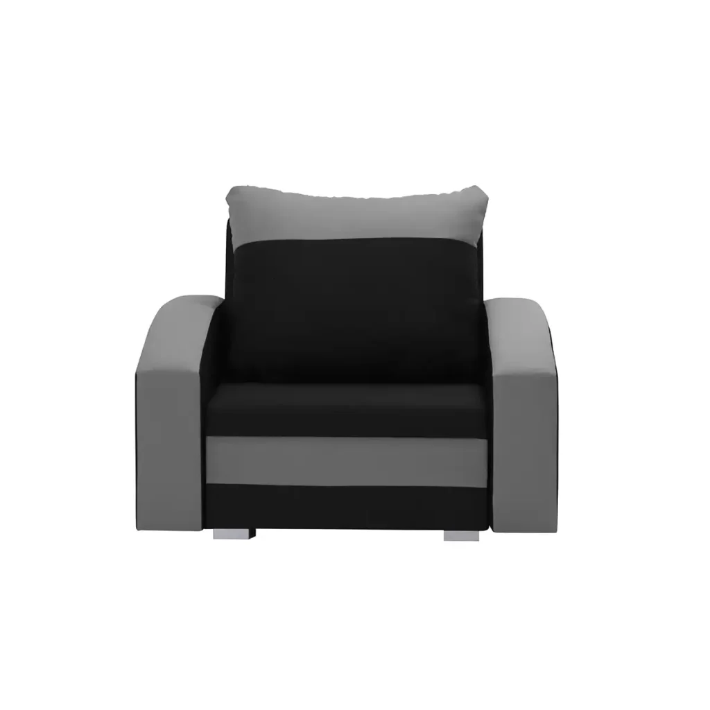 Černá/světle šedá